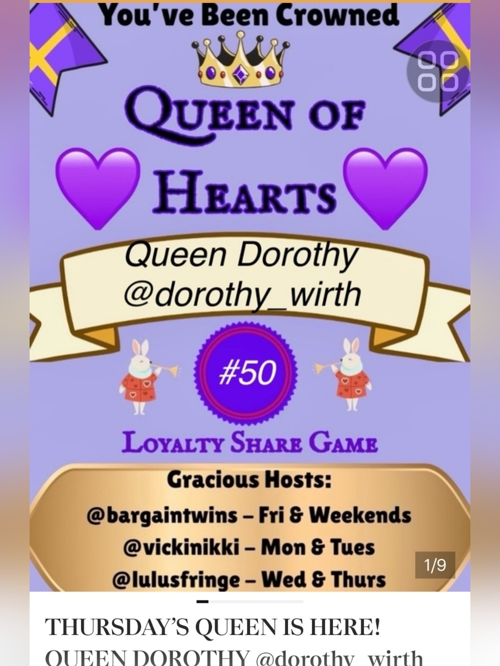 Queen For The Day